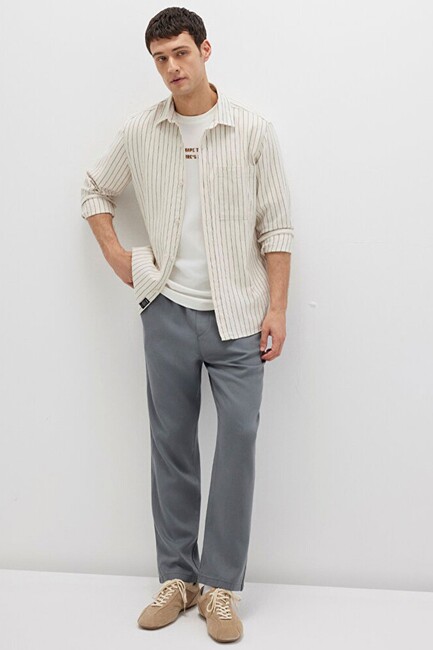 Erkek Pantolon 0010193-80889 Gri (2)