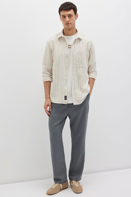 Erkek Pantolon 0010193-80889 Gri (3)