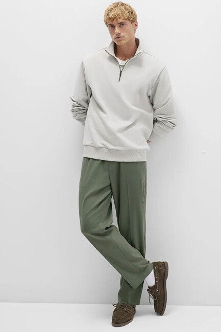 Erkek Pantolon 0010480-85485 Yeşil (2)