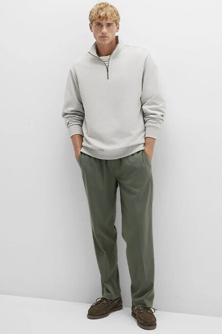 Erkek Pantolon 0010480-85485 Yeşil (3)