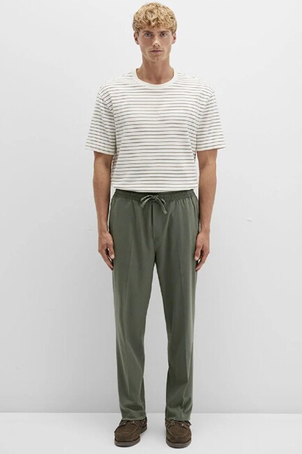 Erkek Pantolon 0010480-85485 Yeşil - Thumbnail