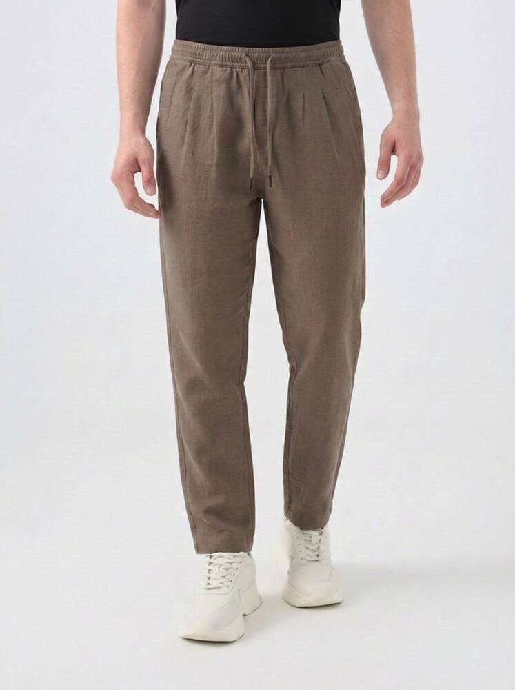 Erkek Pantolon LF2039506 Kahve 