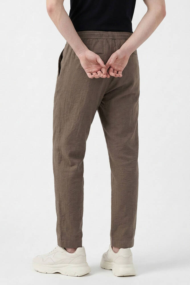Erkek Pantolon LF2039506 Kahve 