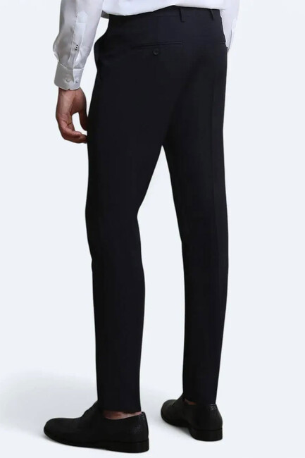 Erkek Yün Karışımlı Dokuma Pantolon PANT-454 10141093 Lacivert (3)