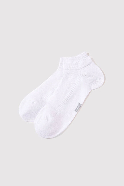 Erkek Patik Çorap 0910168-620 Beyaz (1)