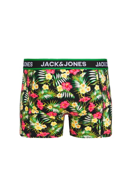Erkek Pink Flowers 3P Boxer 12250612 Siyah  (1)