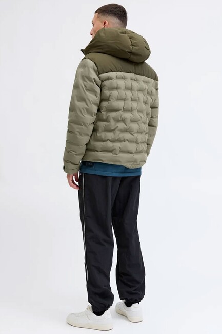 Erkek Poınt Heat Puffer Ceket 12285932 Yeşil (2)