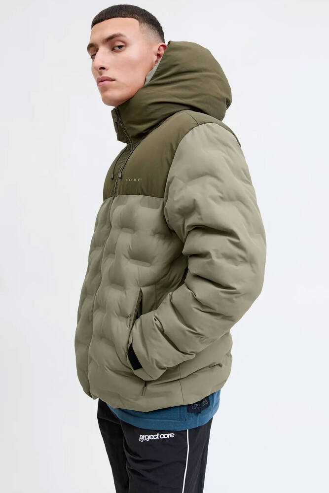 Erkek Poınt Heat Puffer Ceket 12285932 Yeşil 