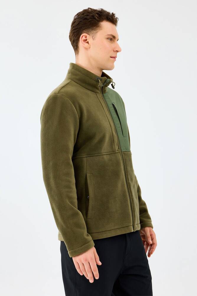 Erkek Polar Ceket S2520130-0096 Haki 