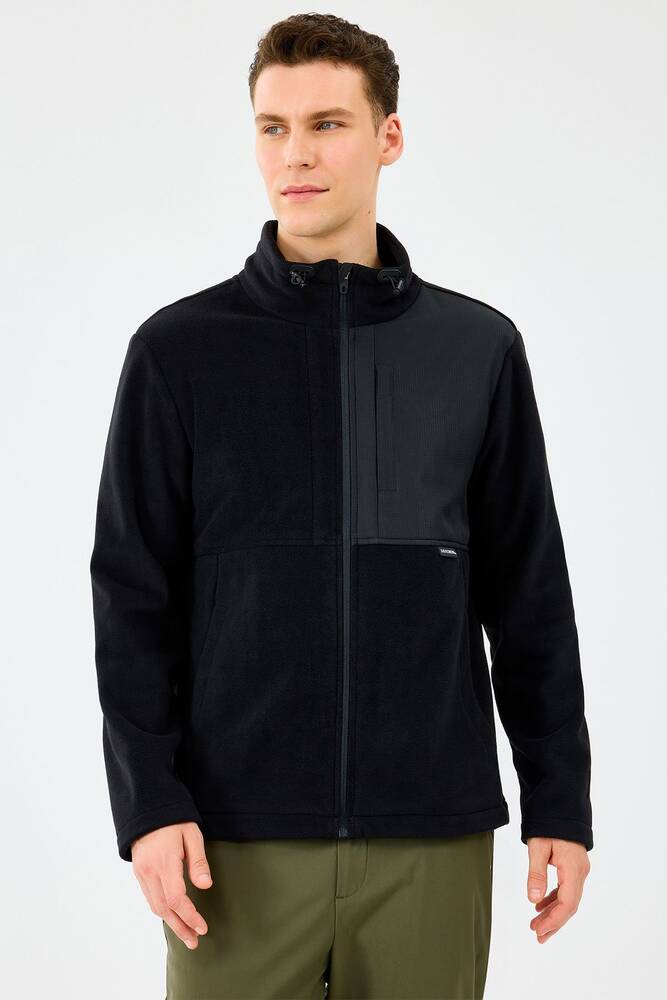 Erkek Polar Ceket S2520130-3817 Siyah 
