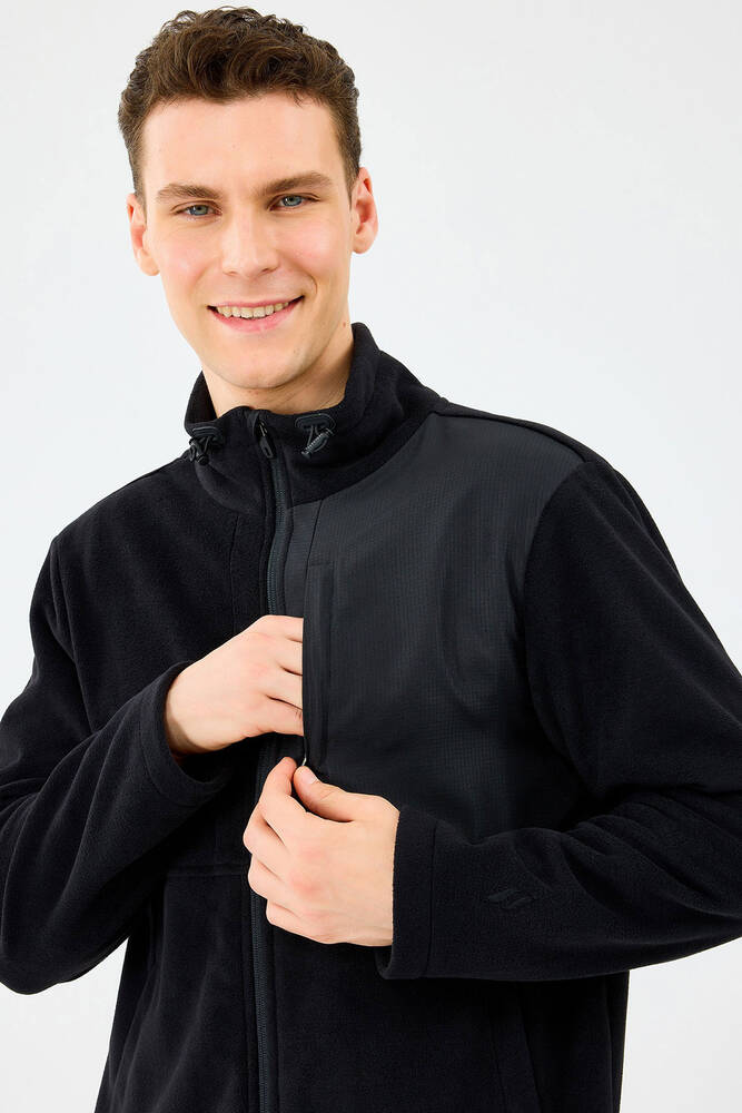 Erkek Polar Ceket S2520130-3817 Siyah 