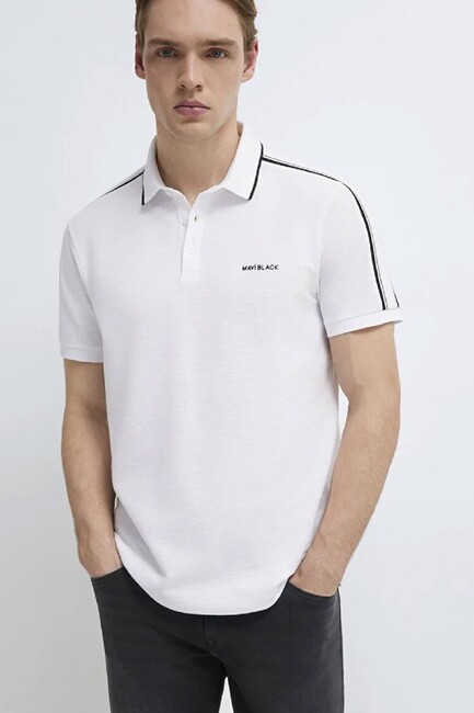 Erkek Polo Tişört 0611838-620 Beyaz (2)
