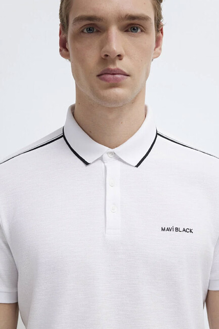 Erkek Polo Tişört 0611838-620 Beyaz (3)