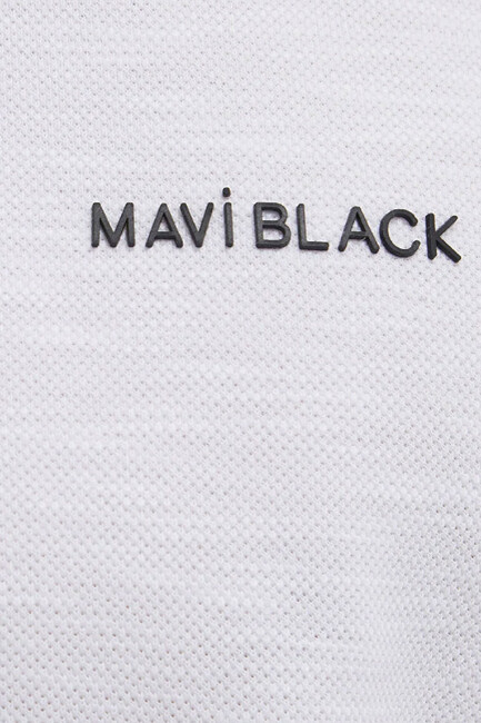 Erkek Polo Tişört 0611838-620 Beyaz - Thumbnail