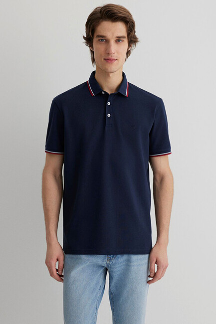 Erkek Polo Tişört 0611938-82318 Lacivert (3)