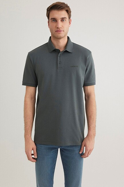 Erkek Polo Tişört 0612520-71598 Yeşil - Thumbnail