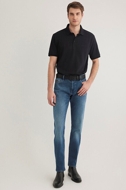 Erkek Polo Tişört 0612520-900 Siyah (2)