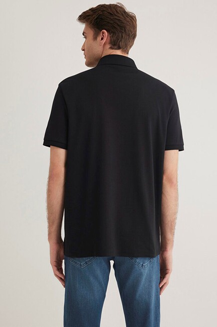 Erkek Polo Tişört 0612520-900 Siyah - Thumbnail