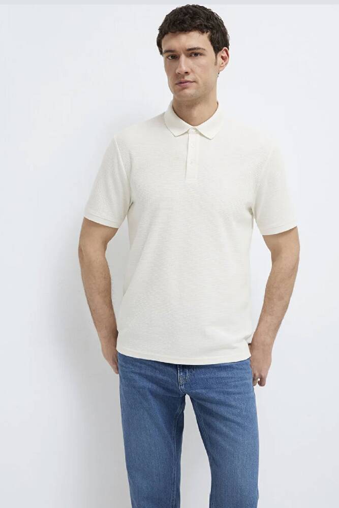 Erkek Polo Tişört 0612521-70057 Beyaz 