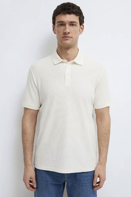 Erkek Polo Tişört 0612521-70057 Beyaz (3)