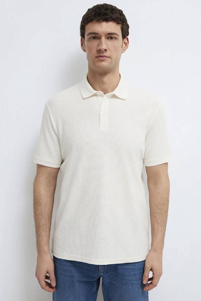 Erkek Polo Tişört 0612521-70057 Beyaz 