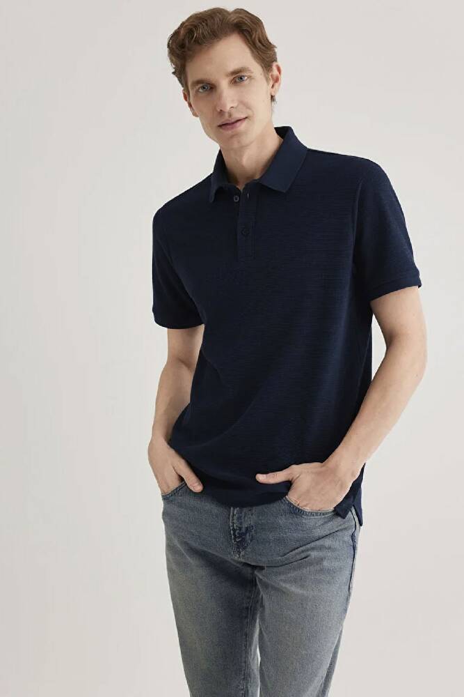 Erkek Polo Tişört 0612521-70490 Lacivert 