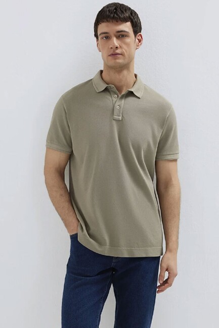 Erkek Polo Tişört 0613151-70360 Haki (1)