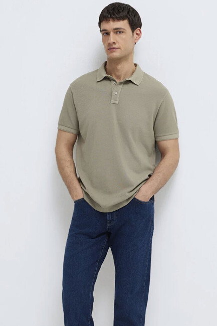 Erkek Polo Tişört 0613151-70360 Haki (3)