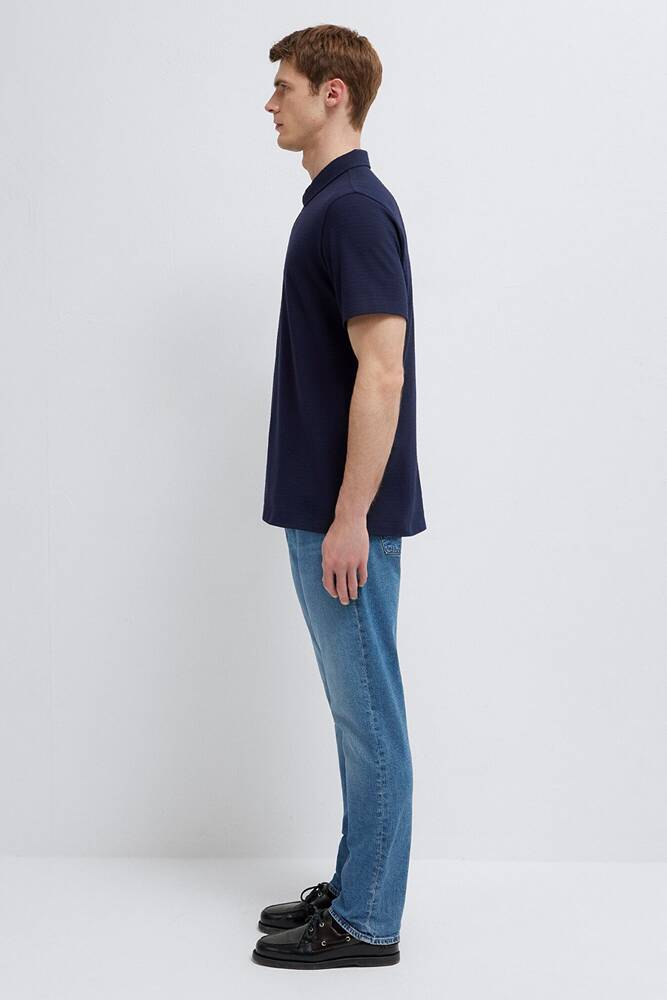 Erkek Polo Tişört 0613267-86415 Lacivert 