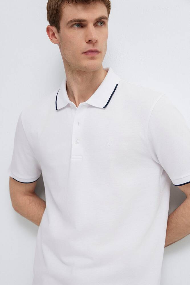Erkek Polo Tişört 0613272-620 Beyaz 