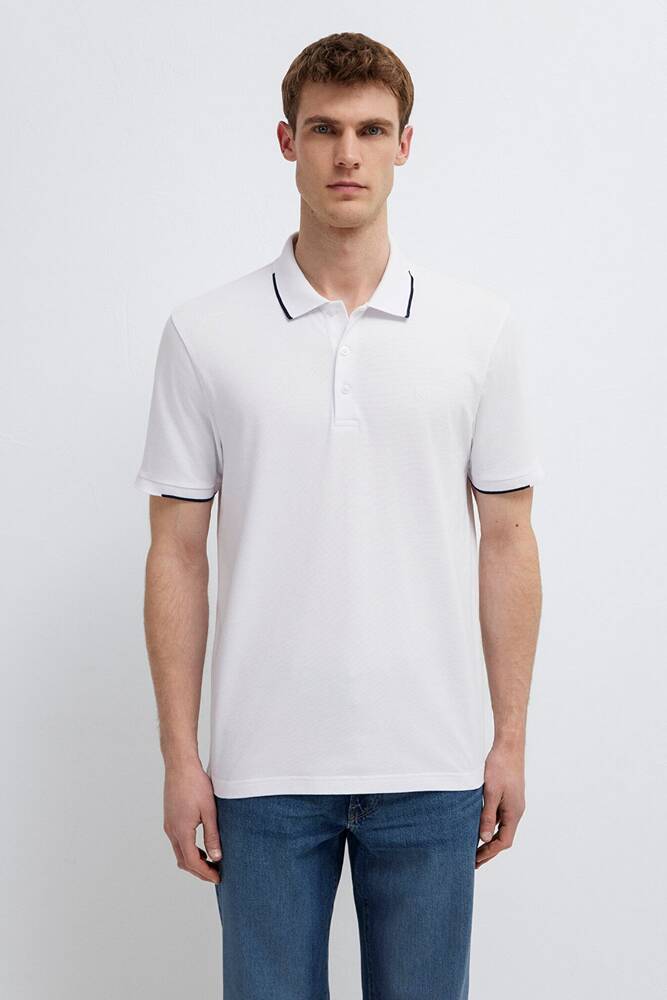 Erkek Polo Tişört 0613272-620 Beyaz 