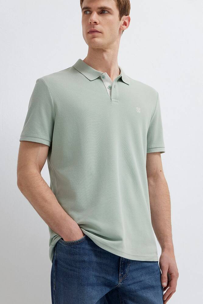 Erkek Polo Tişört 0613287-71464 Yeşil 