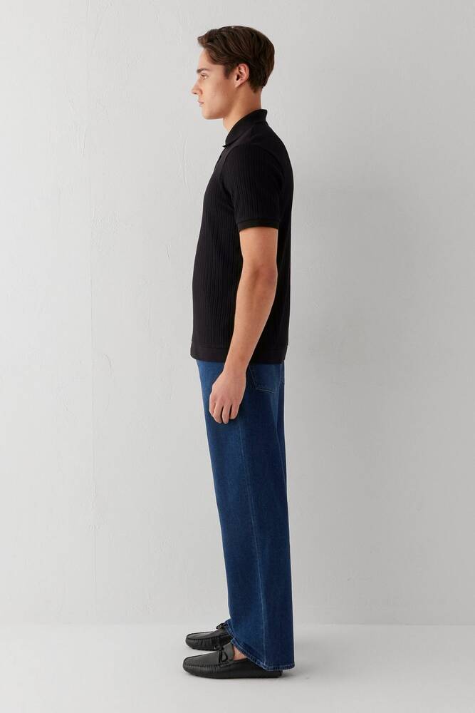 Erkek Polo Tişört 0613295-900 Siyah 