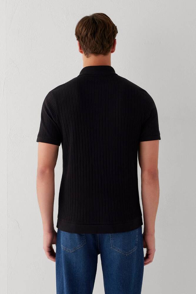 Erkek Polo Tişört 0613295-900 Siyah 