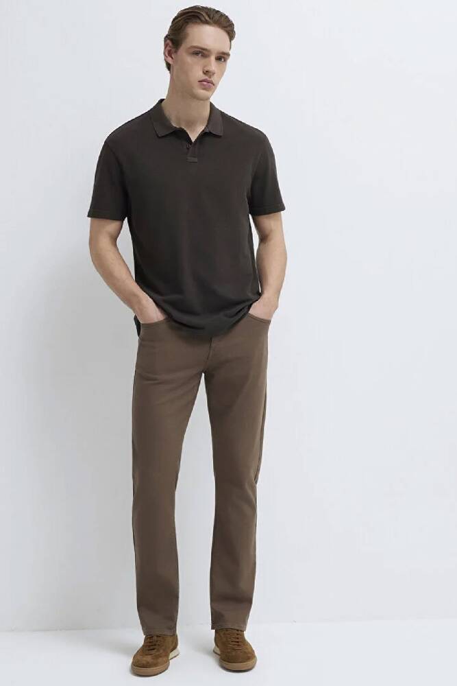 Erkek Polo Tişört 0613311-70219 Kahve 