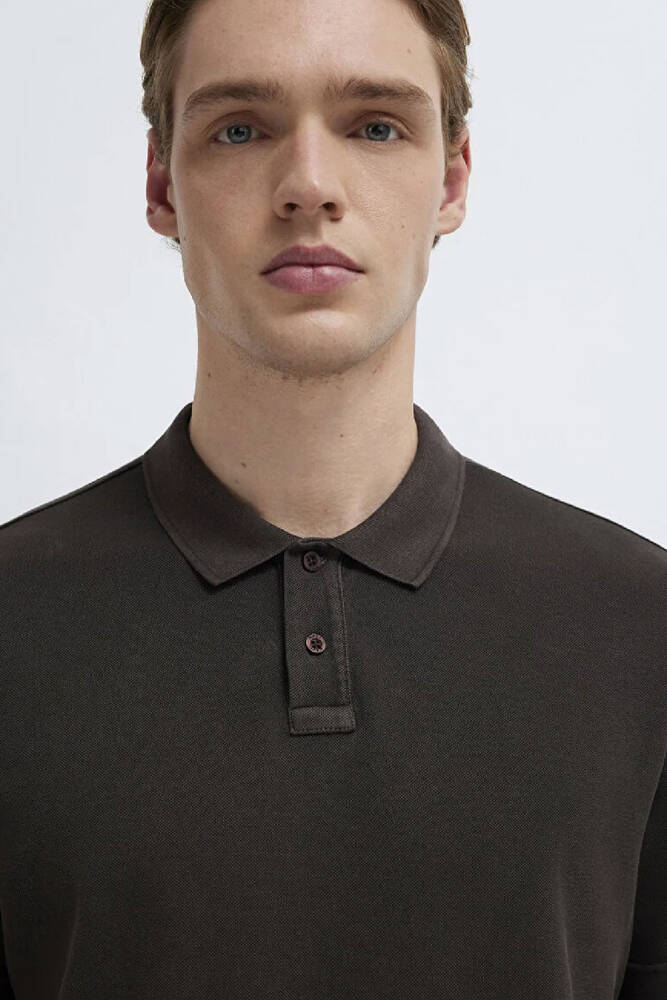 Erkek Polo Tişört 0613311-70219 Kahve 