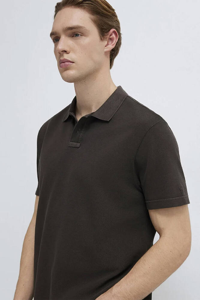 Erkek Polo Tişört 0613311-70219 Kahve 