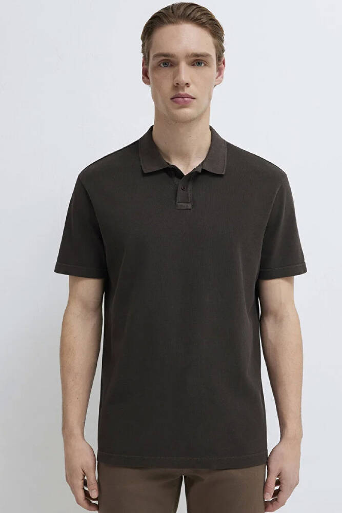 Erkek Polo Tişört 0613311-70219 Kahve 