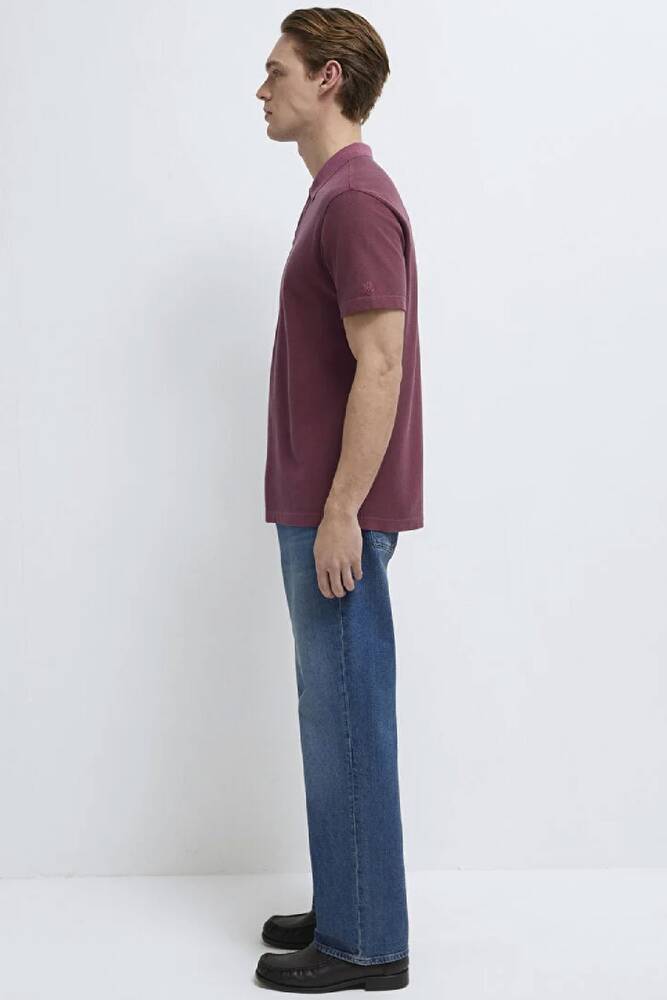 Erkek Polo Tişört 0613311-70426 Bordo 