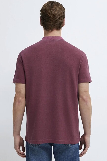 Erkek Polo Tişört 0613311-70426 Bordo - Thumbnail
