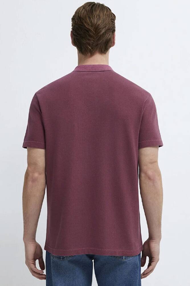 Erkek Polo Tişört 0613311-70426 Bordo 