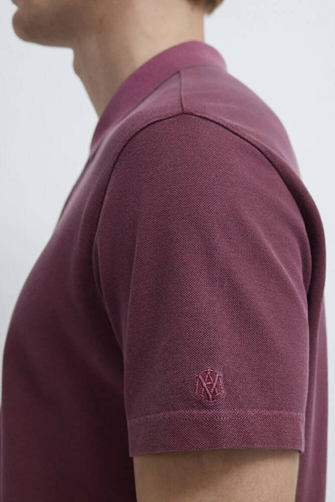 Erkek Polo Tişört 0613311-70426 Bordo 