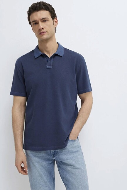 Erkek Polo Tişört 0613311-70497 Lacivert (1)