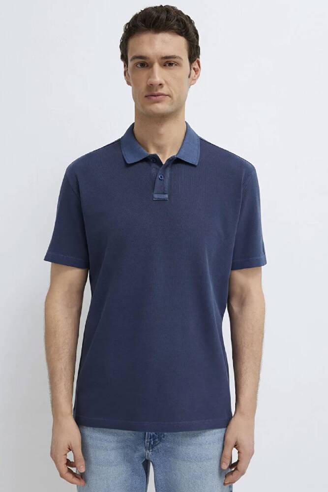 Erkek Polo Tişört 0613311-70497 Lacivert 