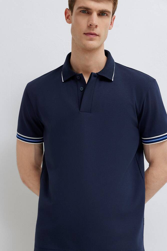 Erkek Polo Tişört 0613369-70490 Lacivert 