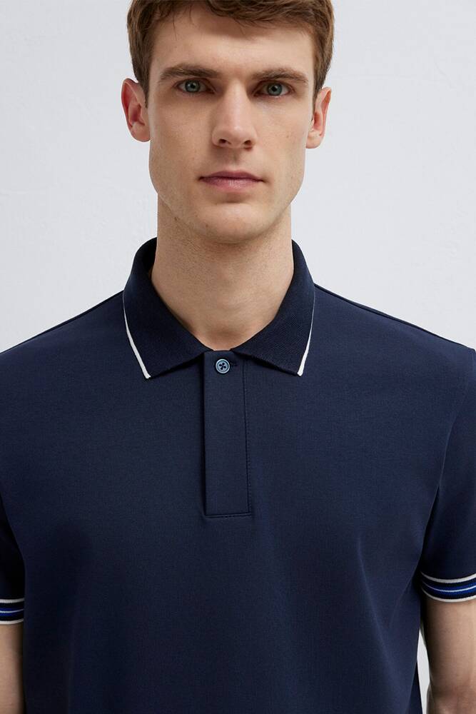 Erkek Polo Tişört 0613369-70490 Lacivert 