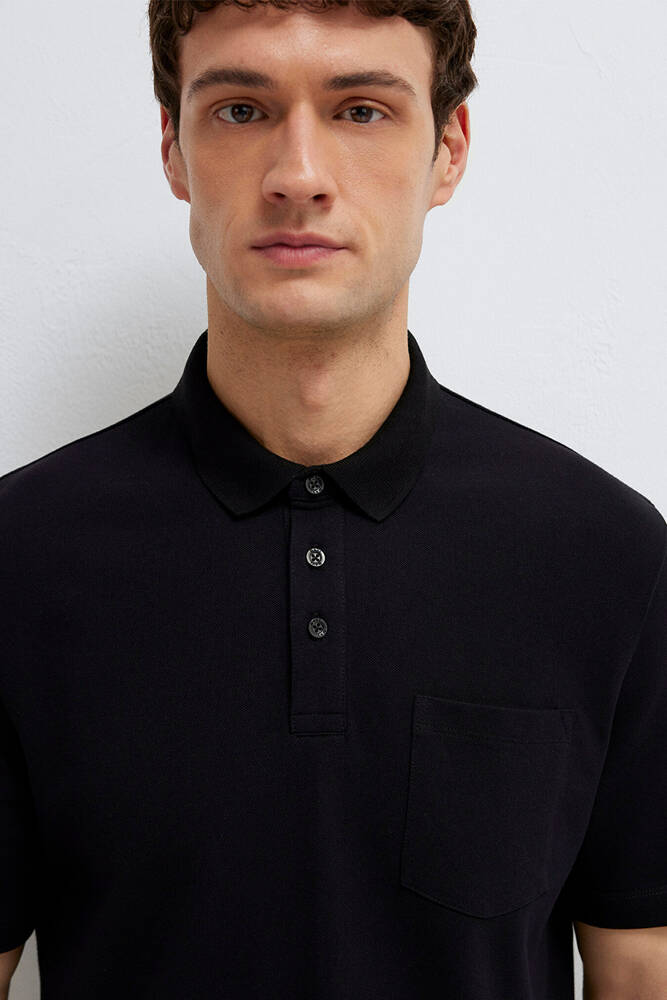 Erkek Polo Tişört 0613465-900 Siyah 