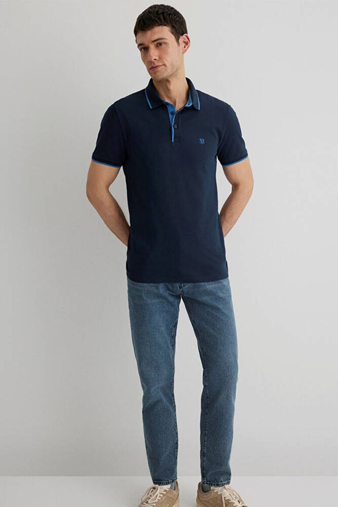 Erkek Polo Tişört 062373-28417 Lacivert 