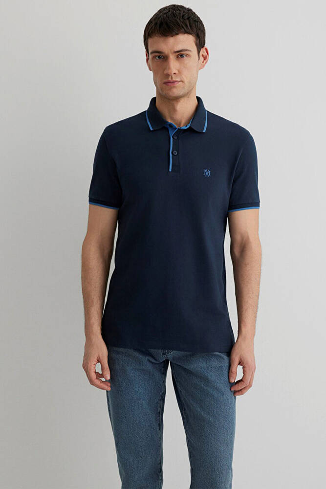 Erkek Polo Tişört 062373-28417 Lacivert 