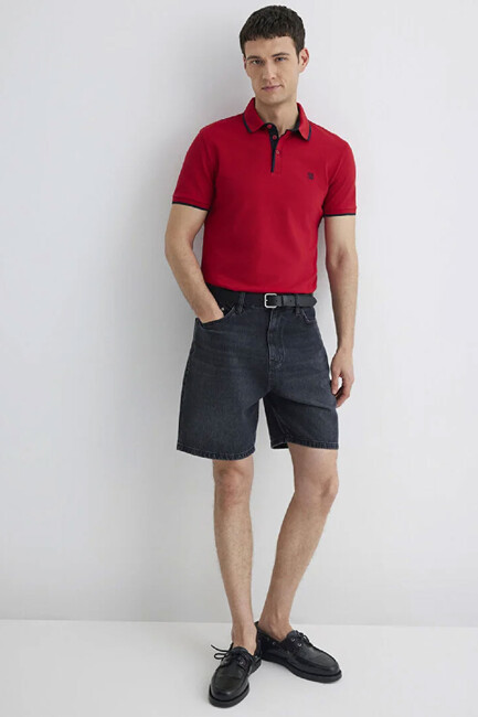 Erkek Polo Tişört 062373-28441 Kırmızı (1)